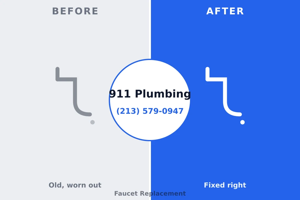 Before and after: plumbing company Lyndonville, VT